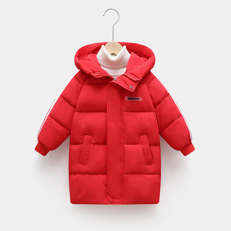 The Wadded Shield: Mid-Length Thickened Down-Alternative Jacket