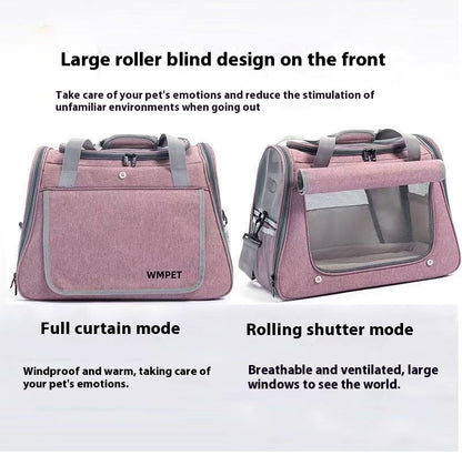 Fashion Trendy Breathable Portable Cat Bag Large Capacity Portable