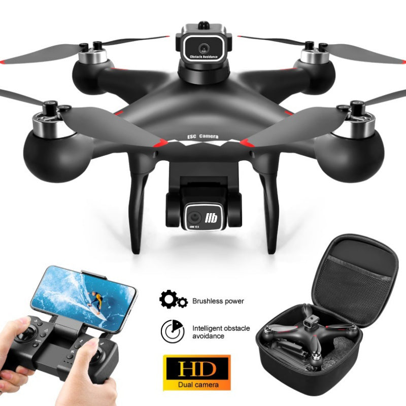 S116 Brushless Drone With Four-Way Obstacle Avoidance, HD Aerial Photography, Optical Flow Positioning, Remote Control, Long Battery Life