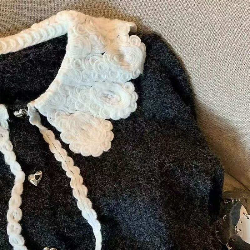 French Style Doll Collar College Style Sweater