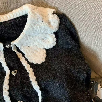 French Style Doll Collar College Style Sweater