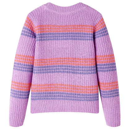 Children's sweaters with stripes, knitted and 104 children's sweaters with