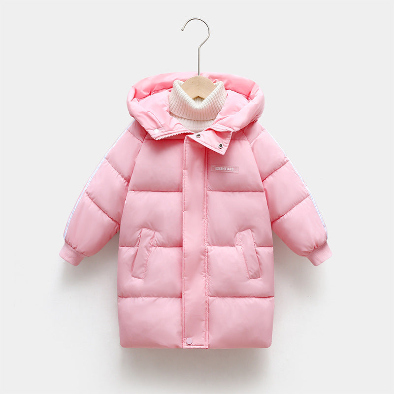 The Wadded Shield: Mid-Length Thickened Down-Alternative Jacket