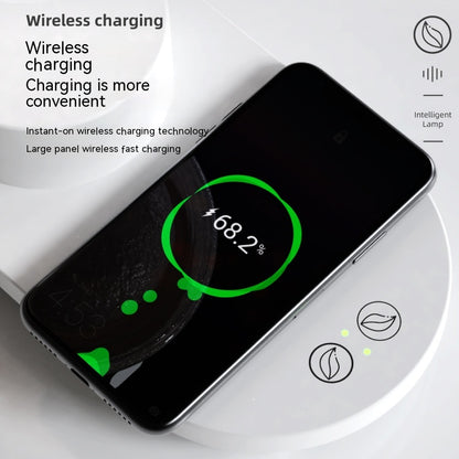 Smart Wireless Charging 10W Bluetooth Speaker Multi-function Small Night Lamp