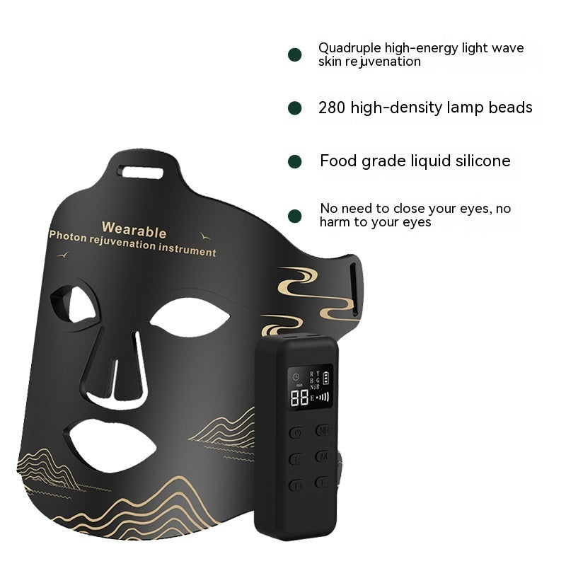 Infrared Phototherapy LED Color Light Skin Rejuvenation Mask