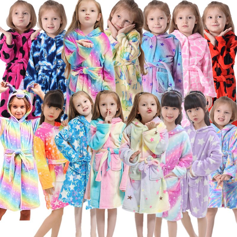 The Tenma Robe: Flannel Children’s Home Nightgown