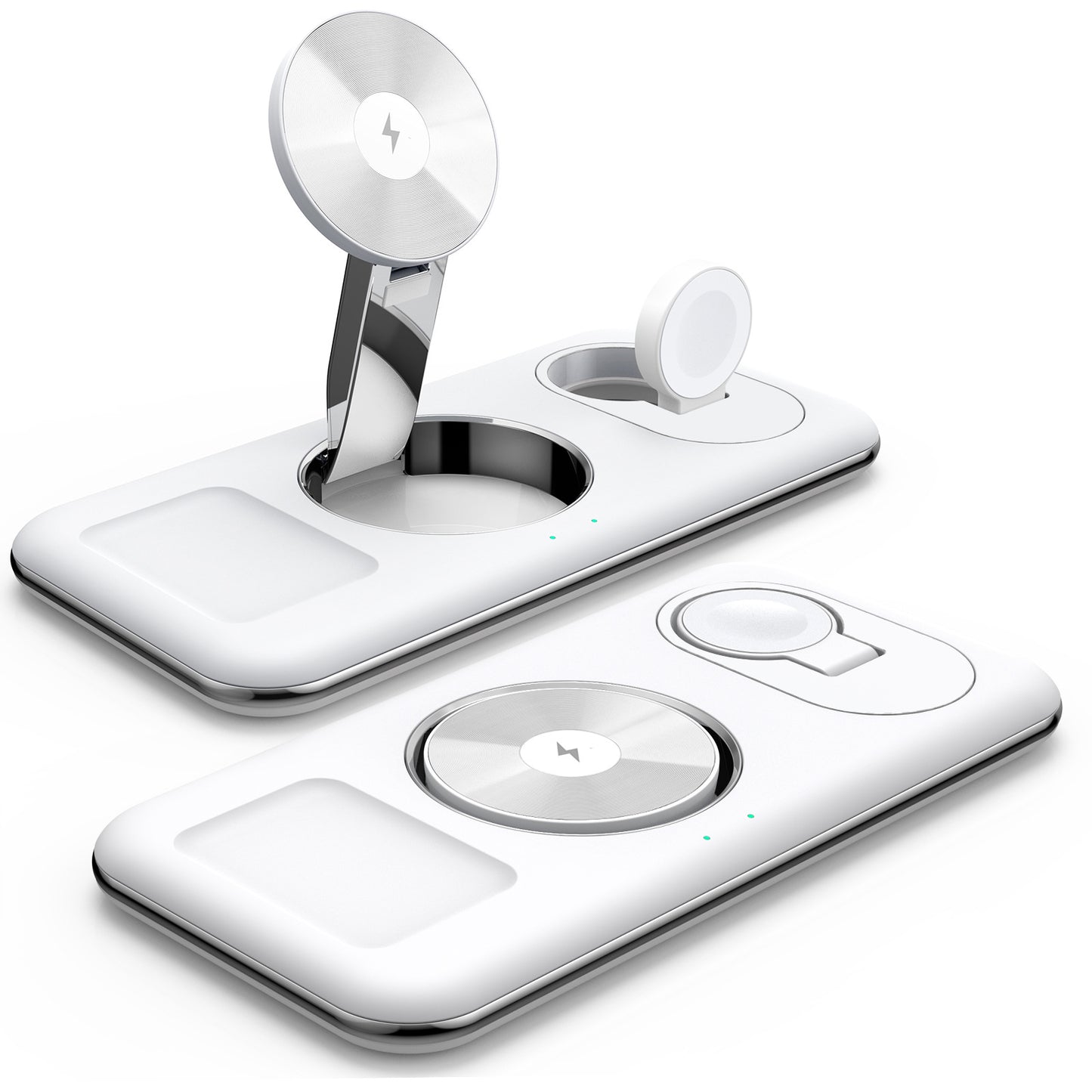 MagFold Desk: Adjustable Magnetic Charging Bracket & Desktop Dock