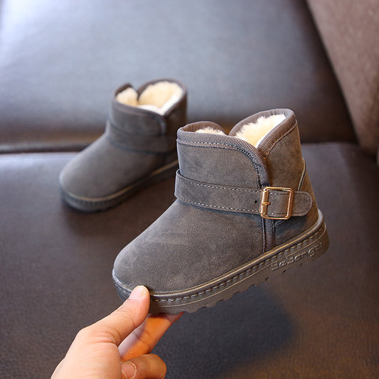 The Frost Shield: Plush-Thickened Non-Slip Cotton Boots