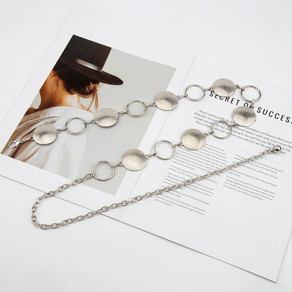Waist Chain Ring Dress Decoration Belt