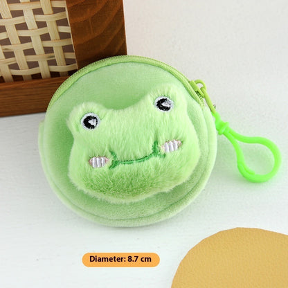 Cute Cartoon Plush Wallet Can Be Stored