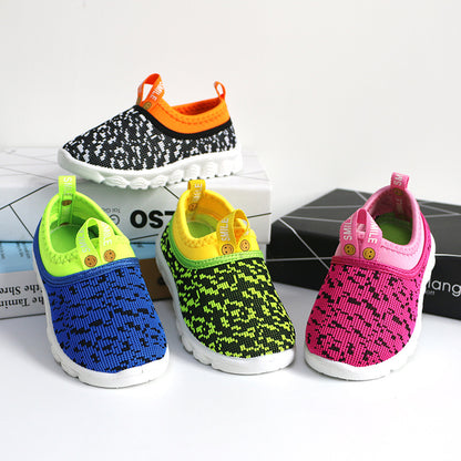 The Pacing Lattice: Mesh Performance Sports Shoes for Boys
