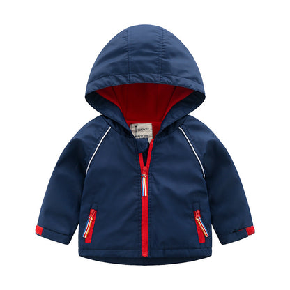 The Fleece Pacing: Boys’ Hooded Fleece Performance Jacket