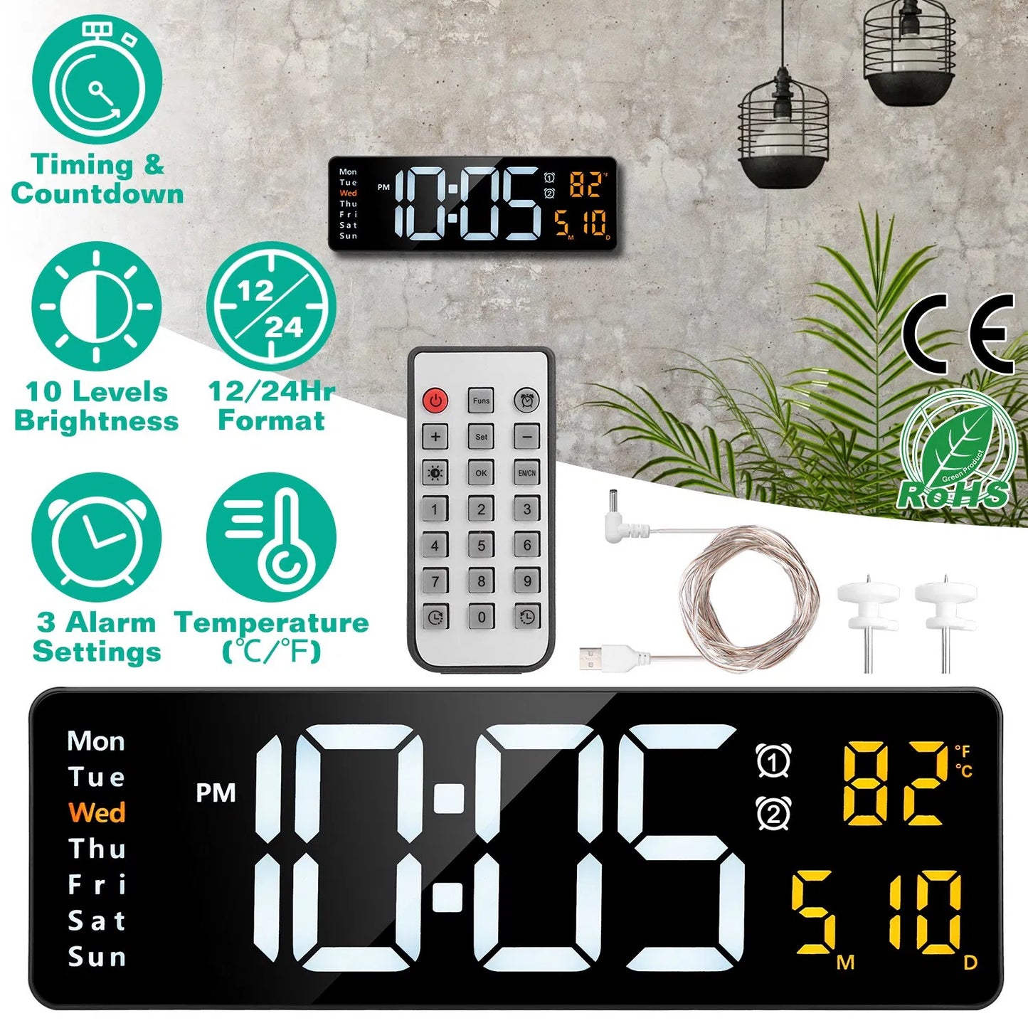Grand View Horizon: 15.7in Precision Digital Wall Gallery