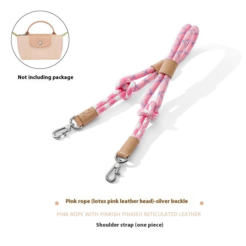 Punch-free Modification Accessories Braided Rope Shoulder Strap Crossbody Strap