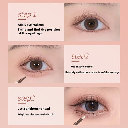 Stereoscopic Star Eyes Double Headed Silkworm Pen