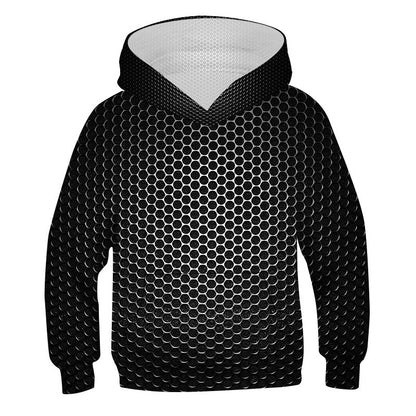 Visionary 3D Digital Print Concept Hoodie