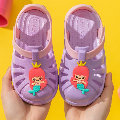Jelly Tide: Female Baby Flexible Plastic Jelly Sandals