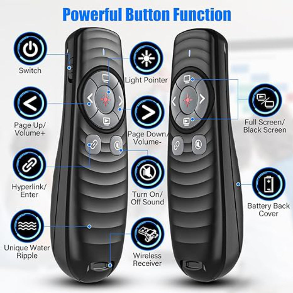 Dual Receiving Laser Pointer With Remote Control Rechargeable