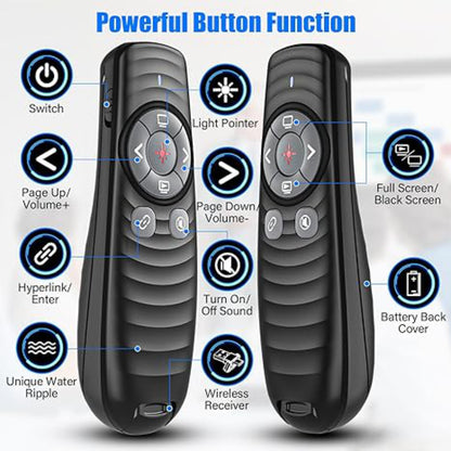 Dual Receiving Laser Pointer With Remote Control Rechargeable