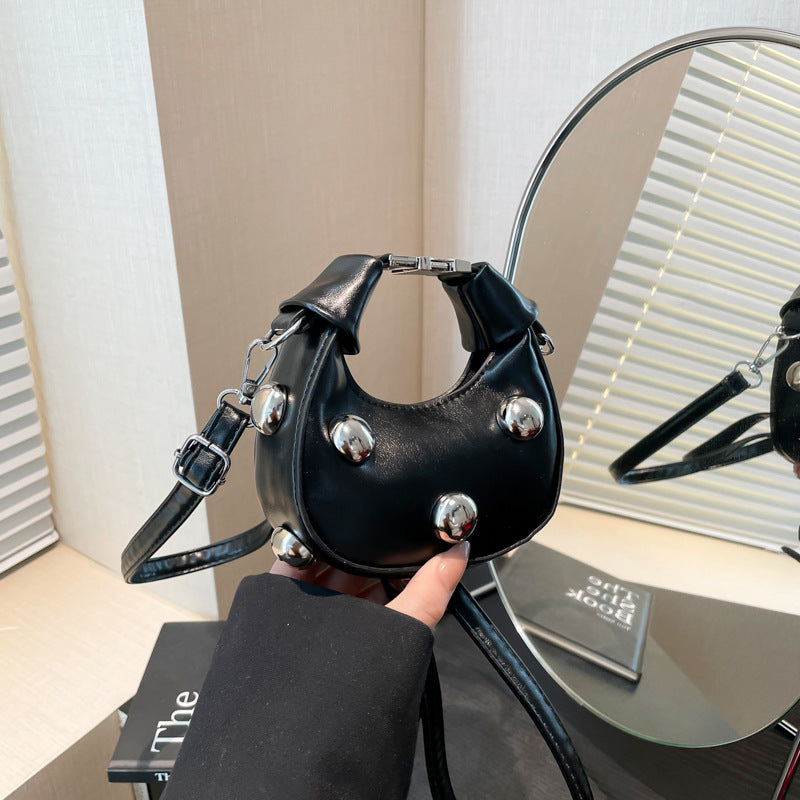 Mini Portable Dumpling Niche Casual Trend All-match Women Messenger Bag