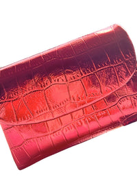 Red Crocodile Pattern