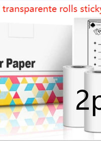 3 transparente rolls stick 2pc