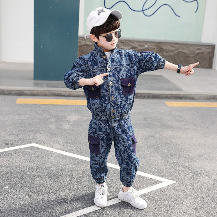 Industrial Denim Tailored Boutique Suit