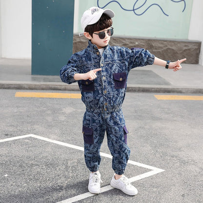 Industrial Denim Tailored Boutique Suit