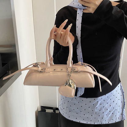 Niche Bowling Bag Design Commuter Fashionable Shoulder Bag