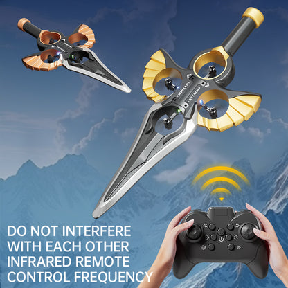 GestureX: Gesture-Sensing Flying Sword RC Aircraft Toy for Boys