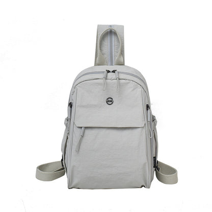 Multi-layer Nylon Backpack New Multi-purpose One Shoulder