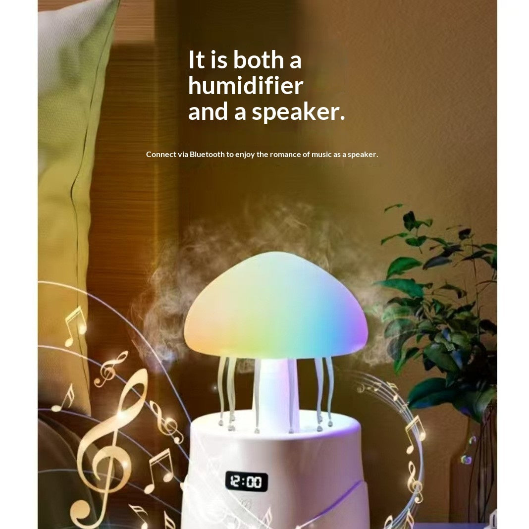 The Jellyfish Aura: White Noise RGB Ambient Speaker