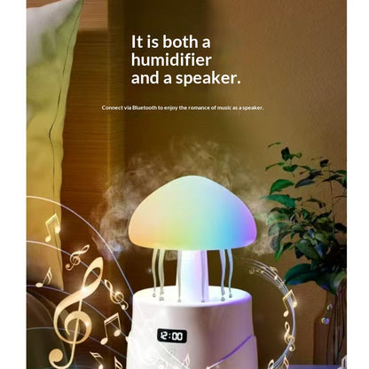 The Jellyfish Aura: White Noise RGB Ambient Speaker