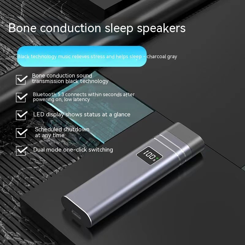 Bluetooth Bone Conduction Sleep Speaker Smart Improve Sleeping