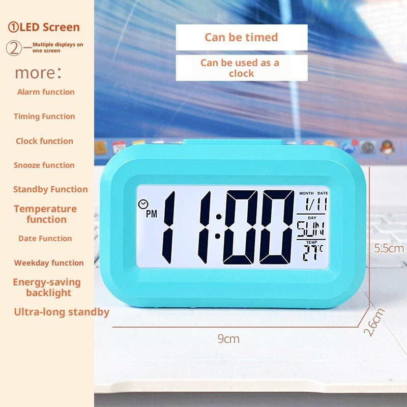 Desktop Alarm Clock Fashionable Smart Multifunctional Electronic Clock