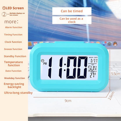 Desktop Alarm Clock Fashionable Smart Multifunctional Electronic Clock