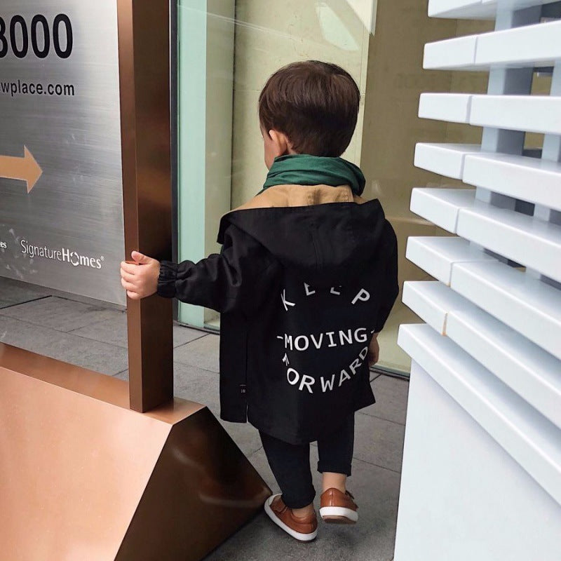 The Reversible Spring: Boys’ Dual-Sided Spring Performance Coat