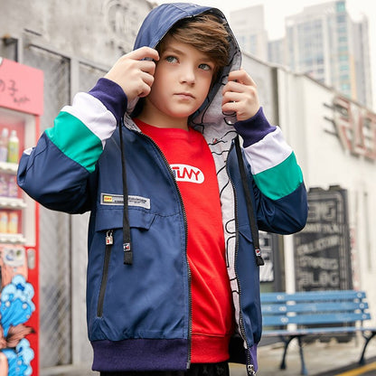 The Signature Voyager: Classic High-Performance Boys’ Jacket
