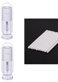 2pcs White
