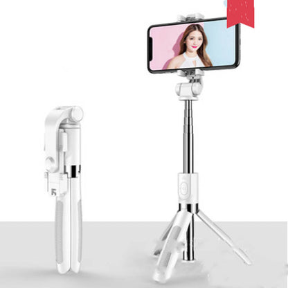 Bluetooth Selfie Stick Tripod | Universal 360° Foldable Live Streaming Bracket for Smartphones