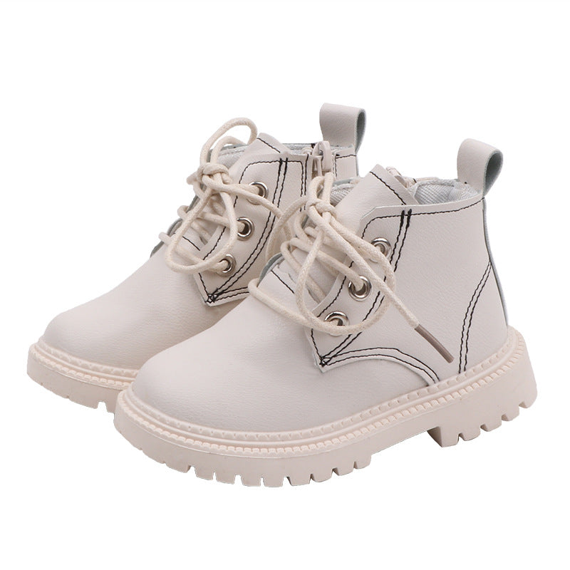 The Artisan Short: Premium Leather Short Boots for Boys