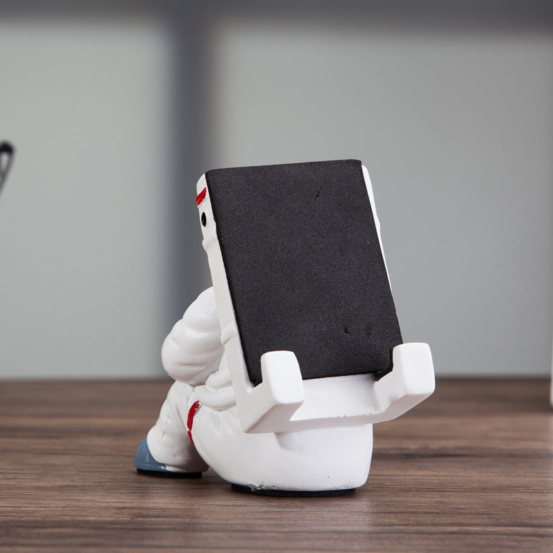 Astronaut Phone Stand | Cute Spaceman Desktop Holder & Creative Desk Decoration Gift