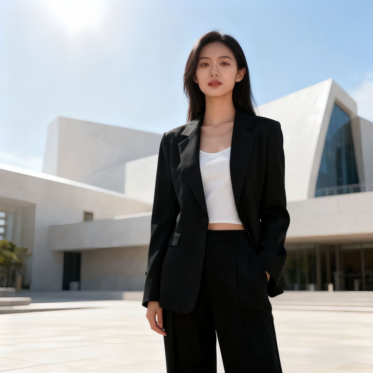 Advanced Design Retro Professional Commute One-button Suit