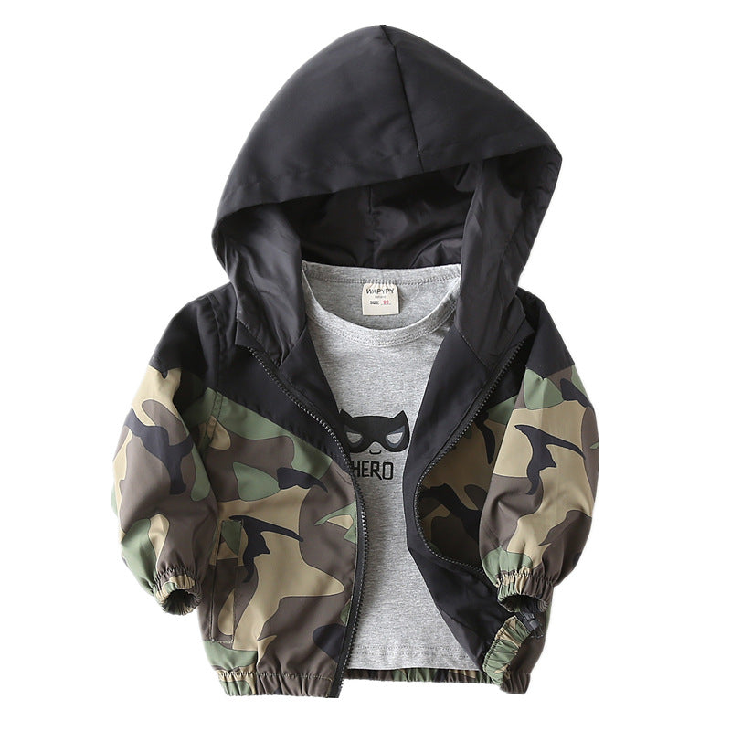 The Camo Light: Baby Thin Camouflage Color-Matching Jacket