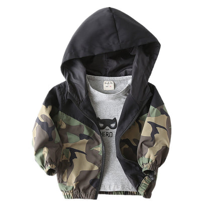 The Camo Light: Baby Thin Camouflage Color-Matching Jacket