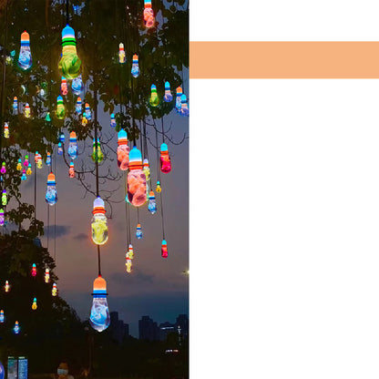 Glass Lamp Solar Wishing Glass Lamp