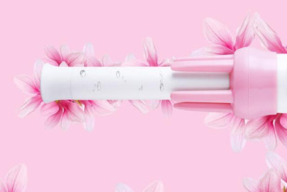 Rotating curling iron