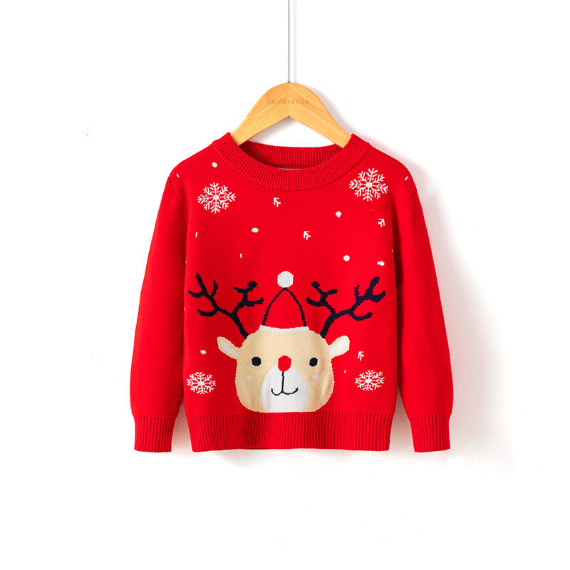 Solstice Snowflake Intarsia Knit Sweater