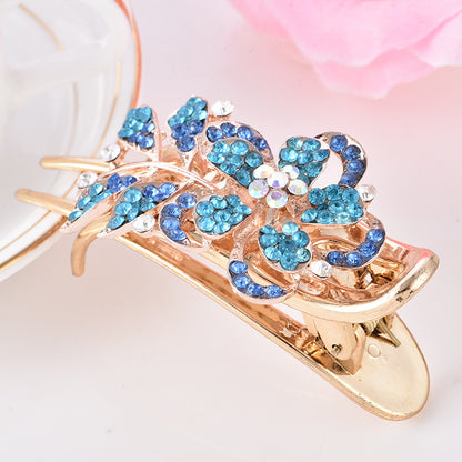 Crystal Horsetail Clip Jewelry Issuing