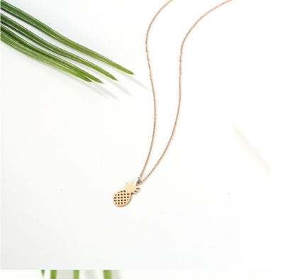 Hollow Pineapple Stud Earrings Set